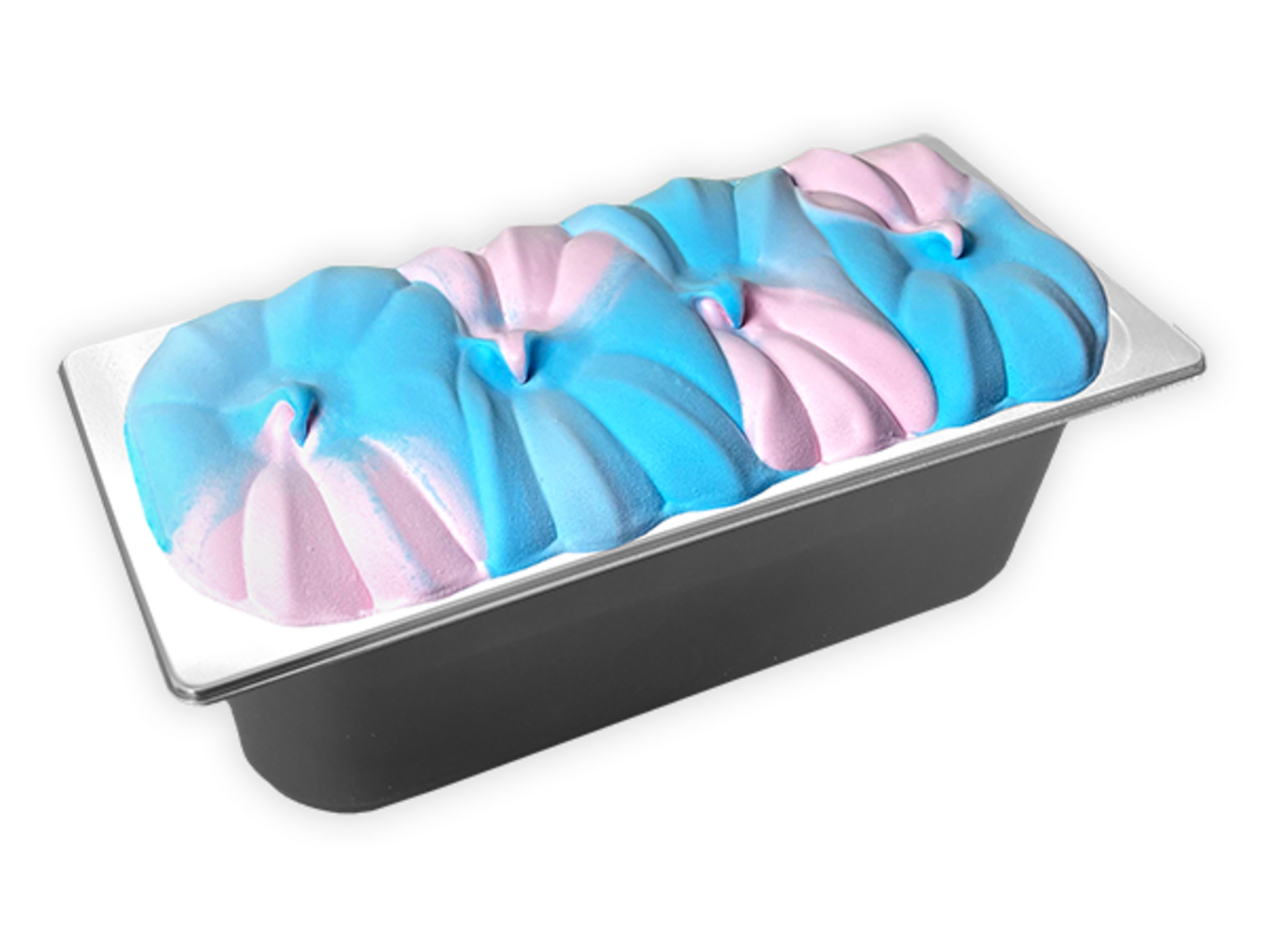 Azzurro-Eis: Eis mit süßem Kaugummigeschmack und beliebt bei Kindern